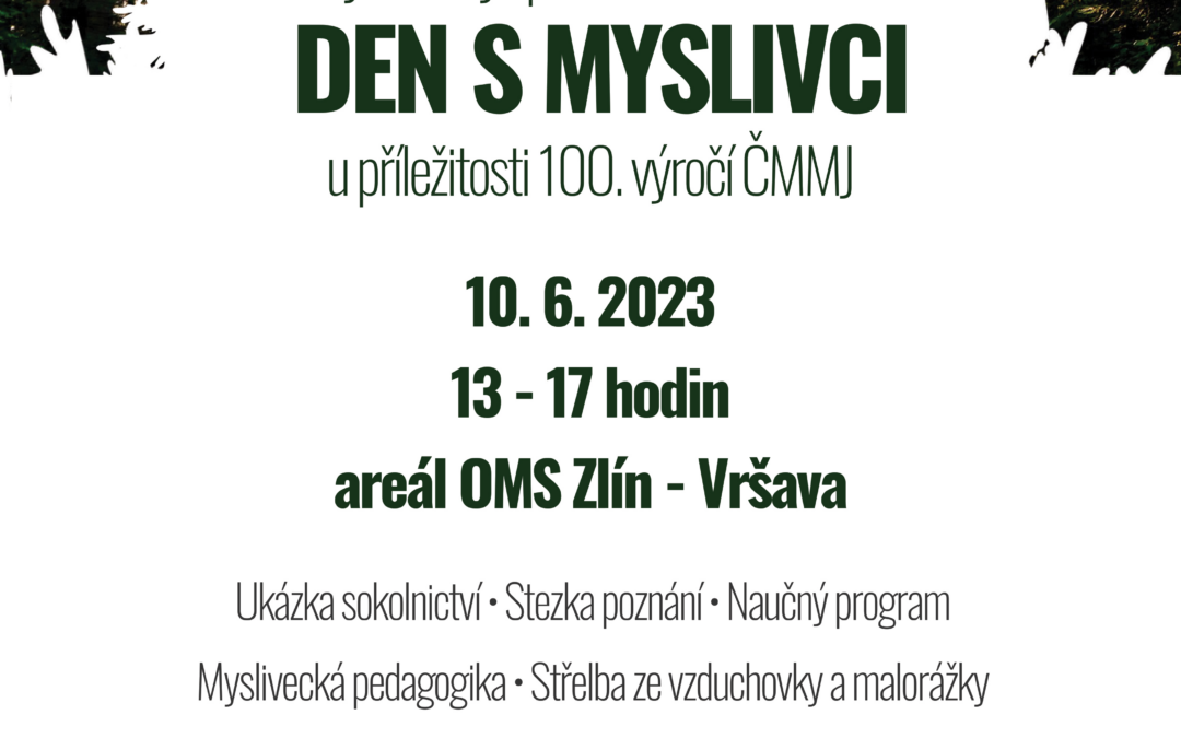 Pozvánka – DEN S MYSLIVCI 10.6.2023