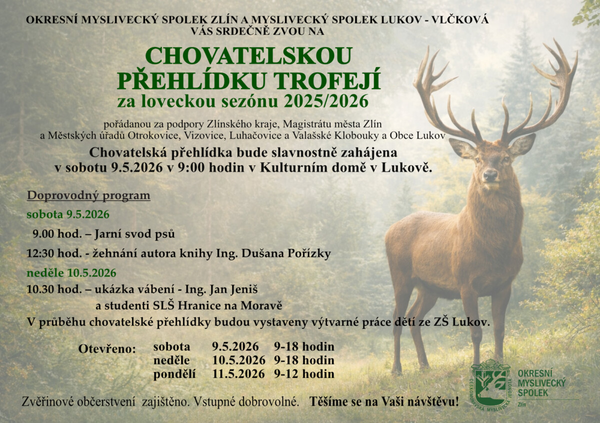 Pozvánka na ChPT 2025/2026